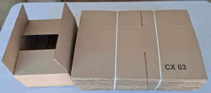 50 Caixas De Papelão 27x22x13cm Correio Sedex E-commerce