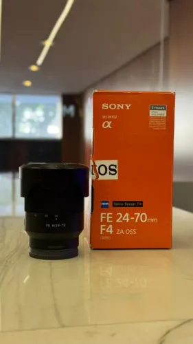 Vende-se Lente Sony Sel Fe 24-70mm F/4 Zeiss