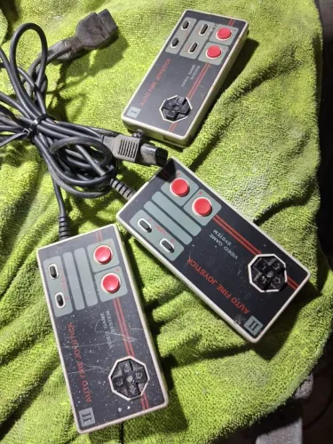Kit com 3 joystick nintendinho bit system dismac