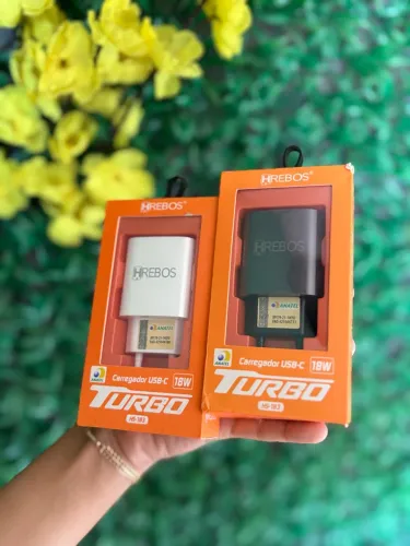 Fonte USB 18W Turbo.