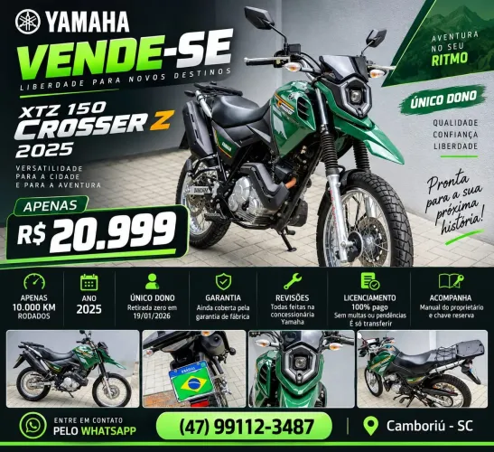 YAMAHA XTZ 150 CROSSER Z