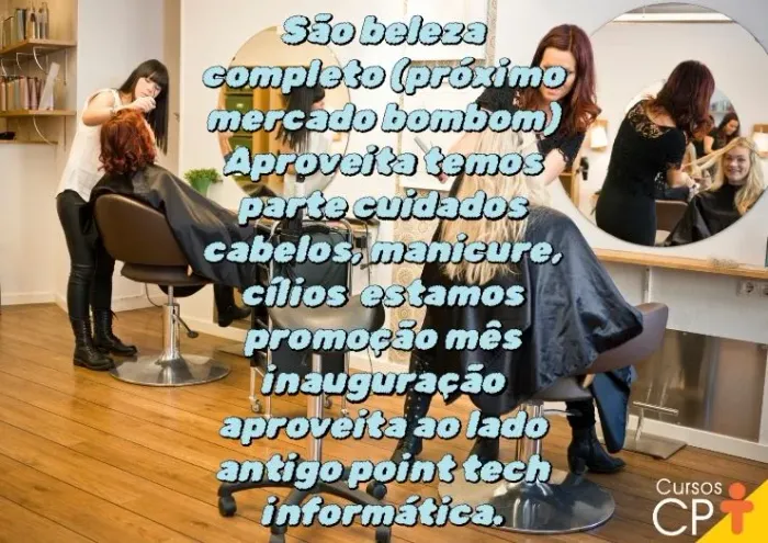 Salão bela vista palhoça quase em frente mercado bombom