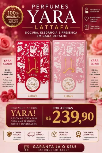 Perfume Árabe Lattafa Yara