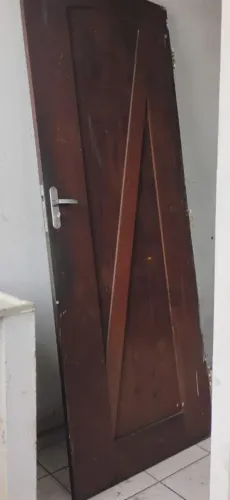 Porta de madeira  Ipê