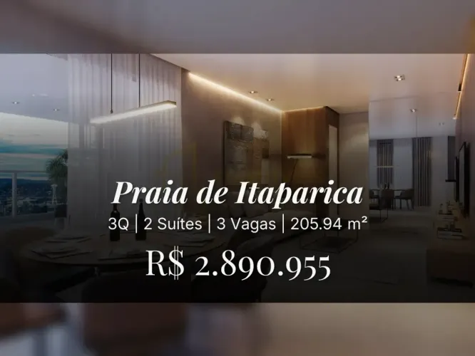 Viva o luxo em Praia de Itaparica: coberturas com 3 quartos e área de lazer completa!