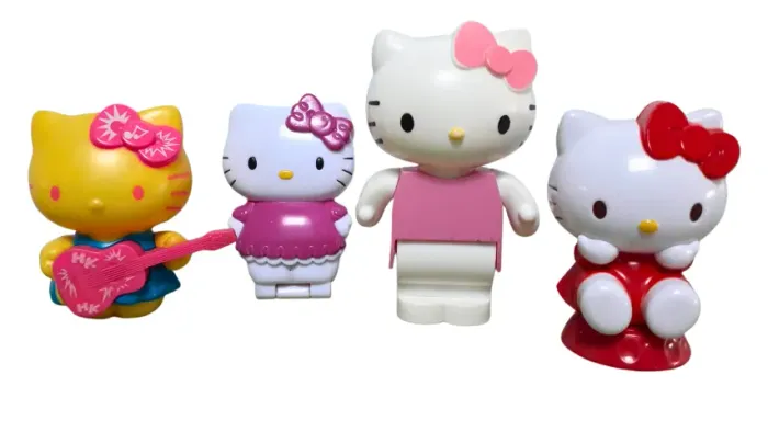 Mini Bonecas Hello Kitty Sanrio - 4 Bonecas (Usado)