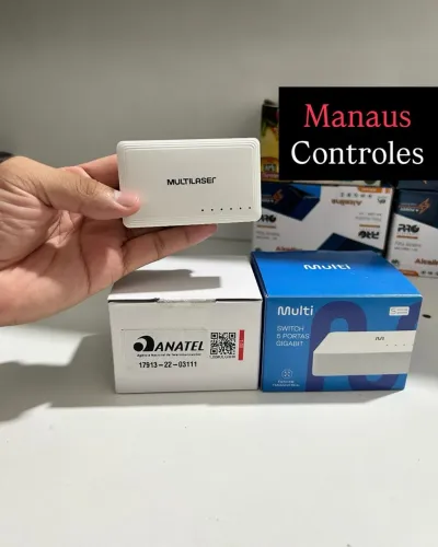 Switch de Rede Internet 5 Portas RJ45