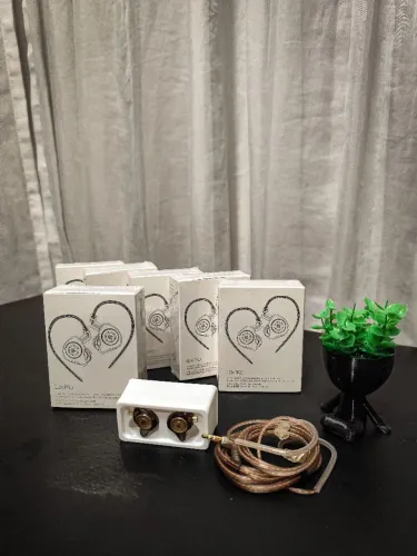 Kit 5 Fones KZ EDX Pro Originais + 1 Mostruário - Lacrados