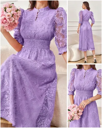 Vestido Social Renda NOVO
