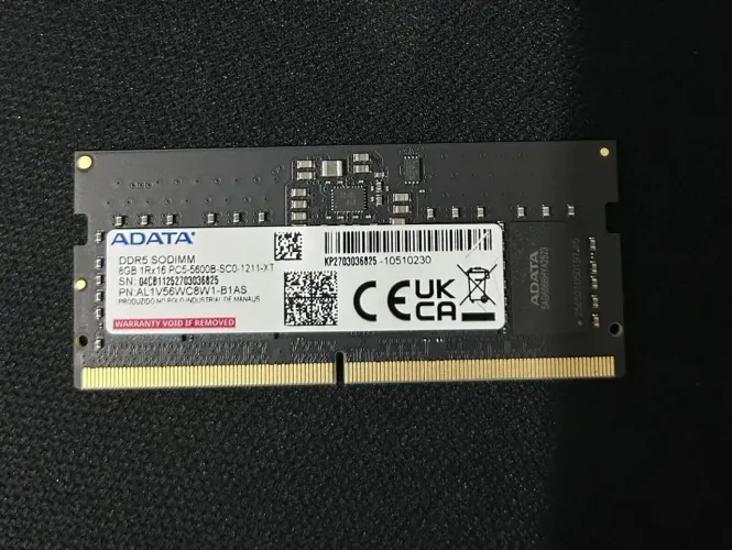 Memória Ram DDR5 8GB 5600mhz
