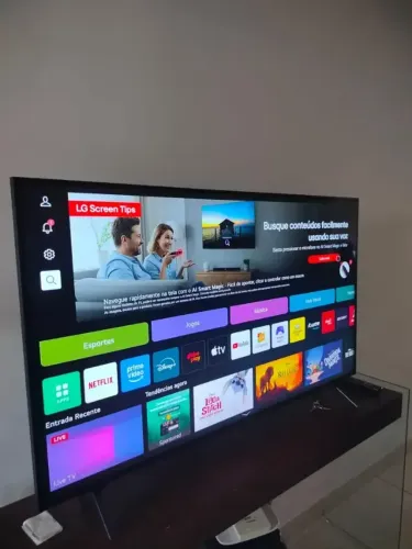 LG 55" 4K Smart TV ThinQ AI ? Estado de Nova