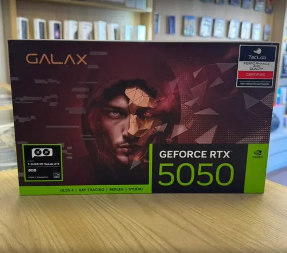 Placa de Vídeo Galax | RTX 5050 8GB | Overclocked | Garantia