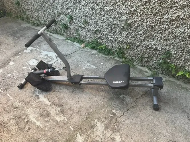 Simulador de Remo Life Zone com Monitor - Exercício Completo