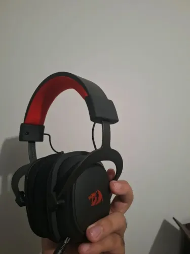 Headset Gamer Redragon Zeus Lite H510-LT P3 Preto USB/3,5mm