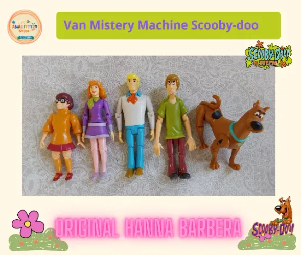 Turma do Scooby-Doo 5 Bonecos