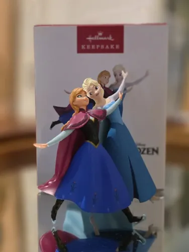 Miniatura Ornamento/Adorno Anna e Elsa - Frozen