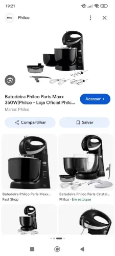 Batedeira nova