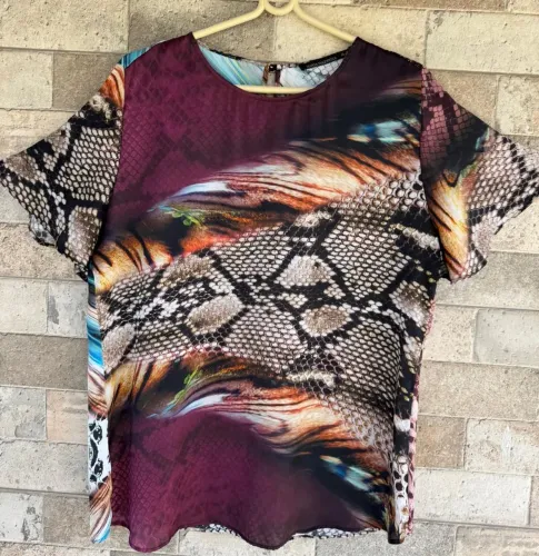 Blusa Maria Valentina estampada M