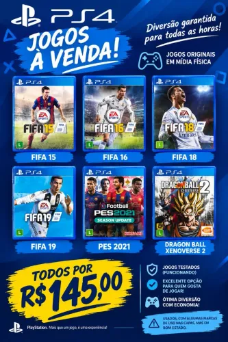 Jogos PS4