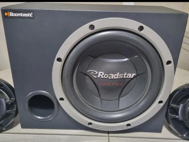 Subwoofer Roadstar dark face 12 pol cx nova