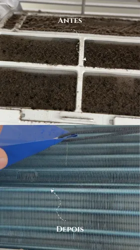Instalação e higienização de ar condicionado 