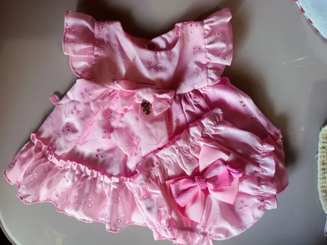 Vestido bebê menina RN