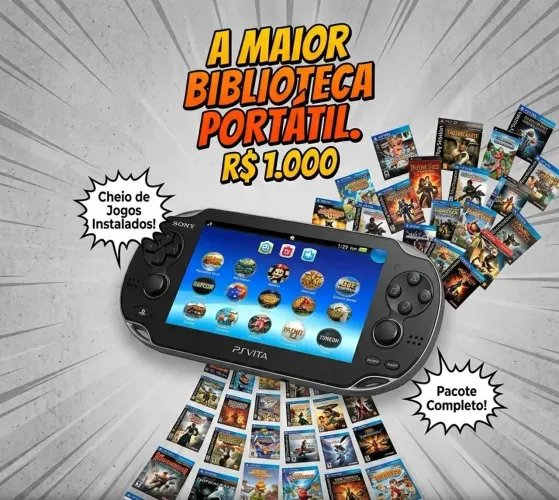 PS Vita desbloqueado!