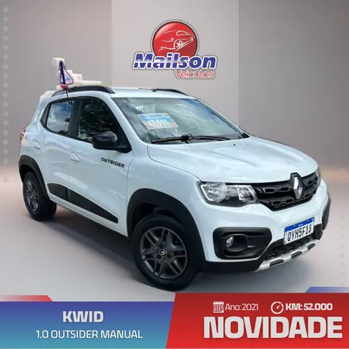 Renault Kwid Outsider 1.0 Flex 12V 5P Mec. 2021