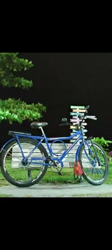Bicicleta barra circular
