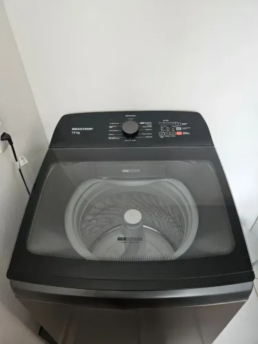 Máquina de Lavar Brastemp 12 kg Titânio Advanced