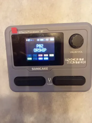 PEDALEIRA SONICAKE POCKET MASTER.