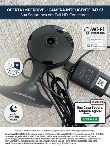 Vendo câmera de segurança de excelente qualidade