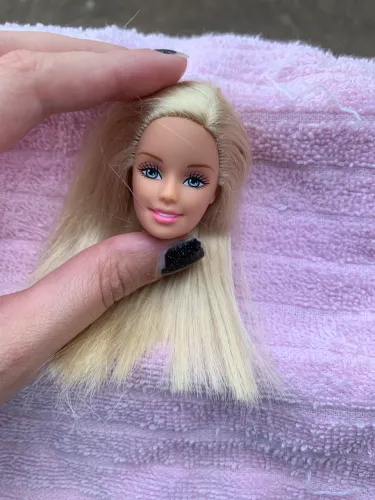 Boneca Barbie cabeça antiga anos 2000