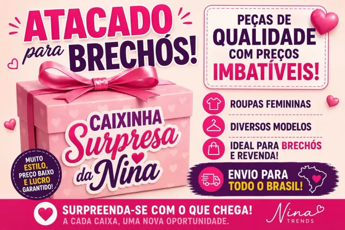 Atacado para brechó
