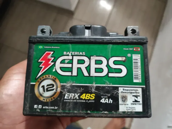Bateria 12V 4A ERBS De moto