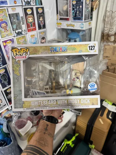 Funko Pop - Barco barba branca e moby dick