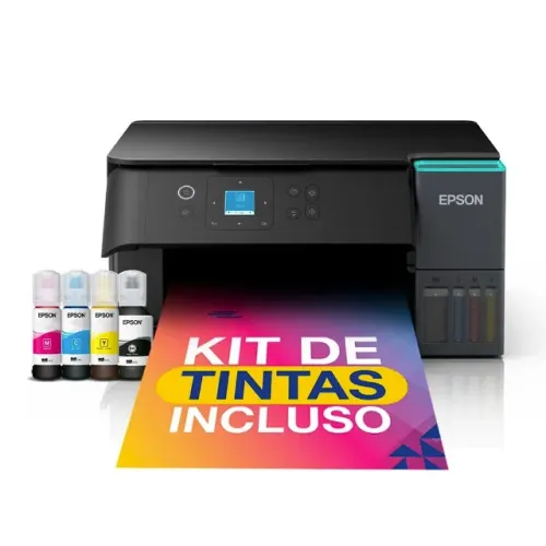 Multifuncional Epson EcoTank L4360, Wi-Fi Direct, Frente/Verso Automático 12x 128,33