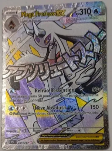 Carta Pokemon Mega Frolass Ex 265/217