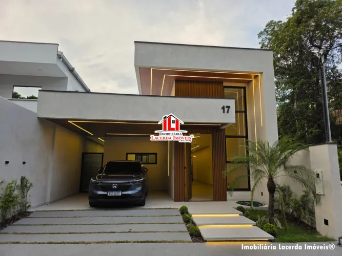 Casa Térrea Villa Suíça Manaus 150m² 3 Quartos na Av. do Turismo