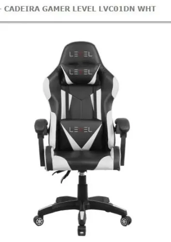 Cadeira Gamer Level Disponivel.