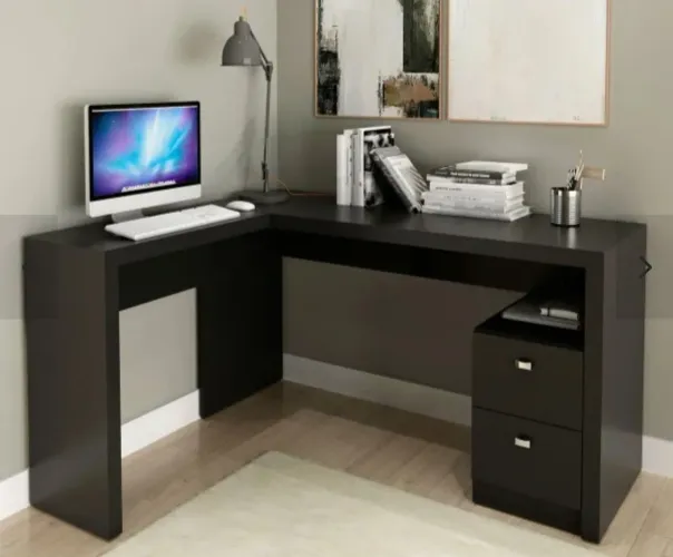 Mesa em L escritório 