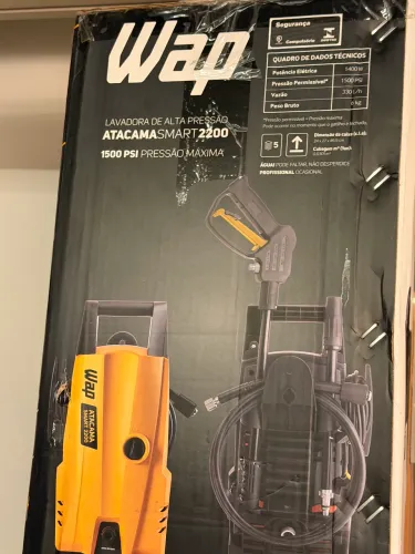 Lavadora De Alta Pressao Atacama Smart 2200 220v 1500psi Wap