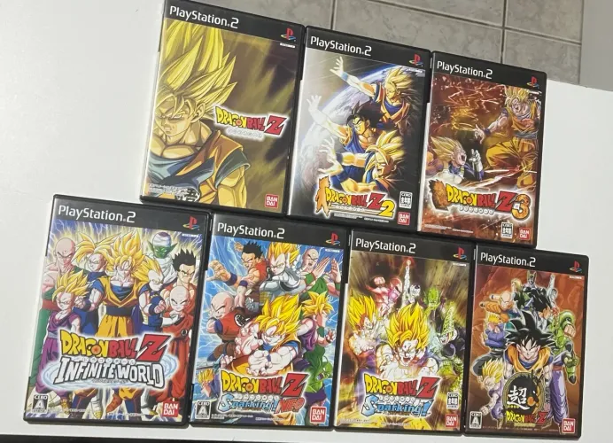 Coleção Dragon Ball Z ps2