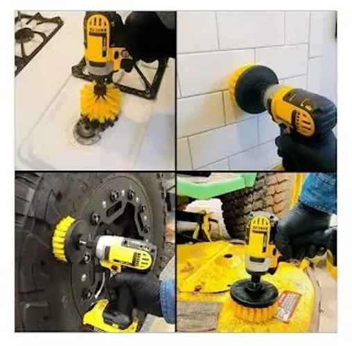 Kit Escovas P/ Higienização Parafusadeira Furadeira