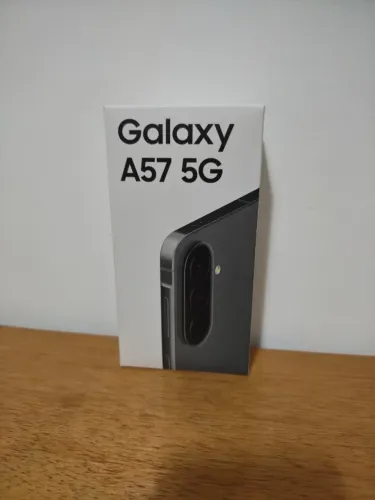 Samsung Galaxy A57 5G 256GB Cinza 8GB RAM - AMOLED 120Hz, 50MP OIS - LACRADO