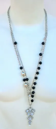 Colar feminino duplo