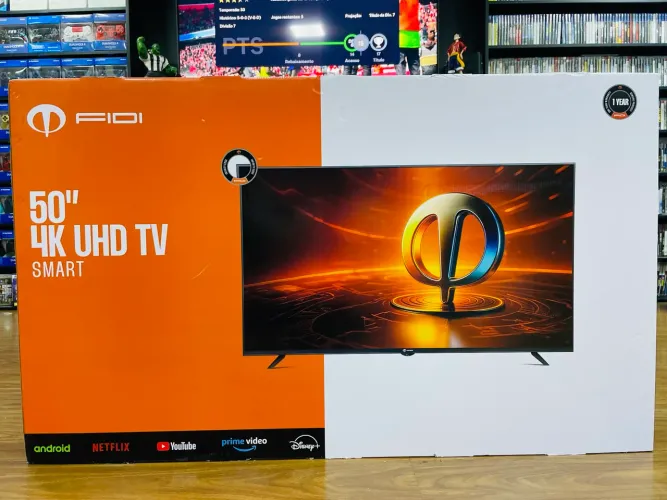 TV 4K 50 POLEGADAS SMART NOVA ACEITAMOS TROCA