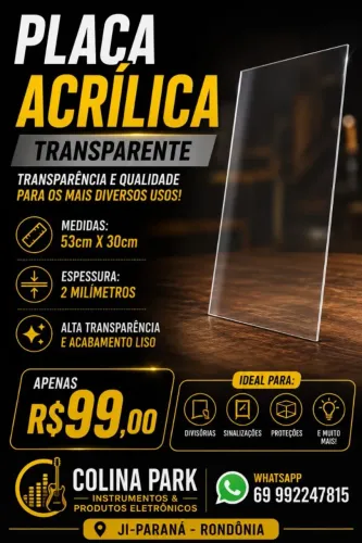 Placa Acrílica