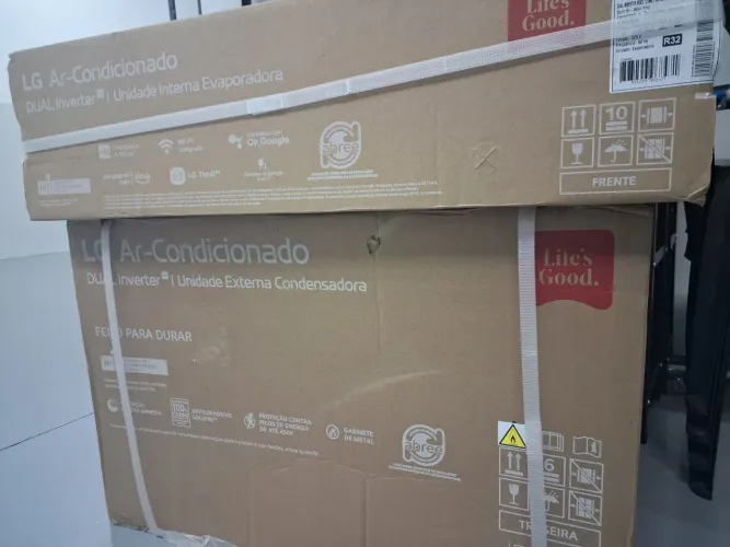 Ar condicionado LG Dual Inverter 12mil btus Voice