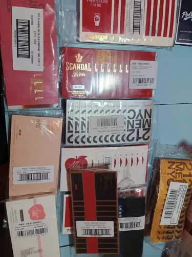 Flaconetes de perfumes originais várias marcas 